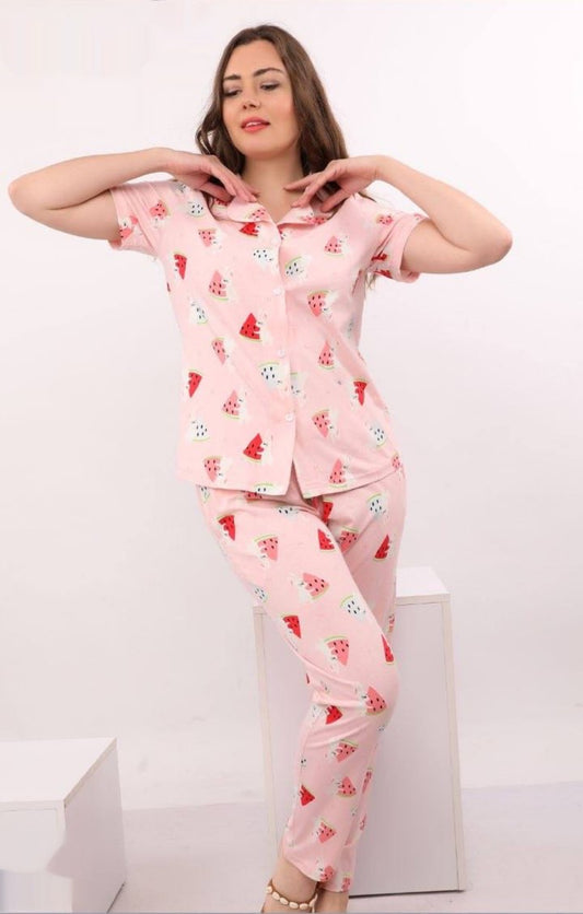 بيجامه البطيخ -watermelon set